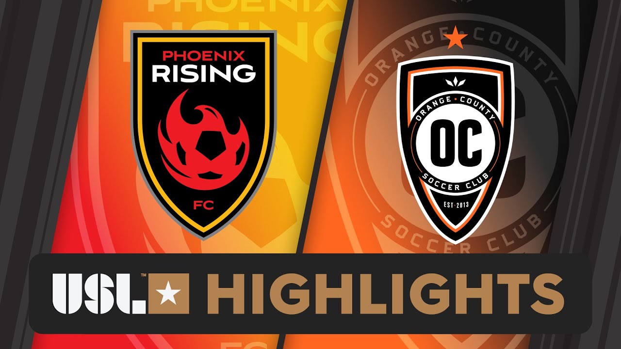 6.8.2024 | Phoenix Rising FC vs. Orange County SC - Game Highlights