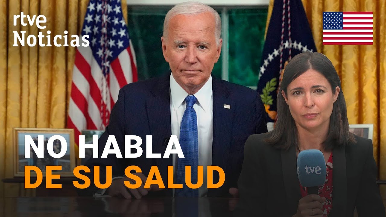 BIDEN: Confirma en su DISCURSO que SEGUIRÁ como PRESIDENTE de EE.UU. hasta el FIN de su MANDATO |