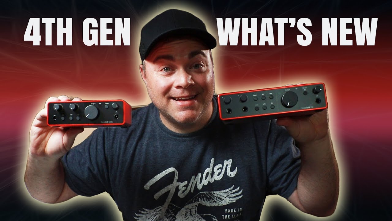 Focusrite Scarlett Solo против 2i2 4-го поколения