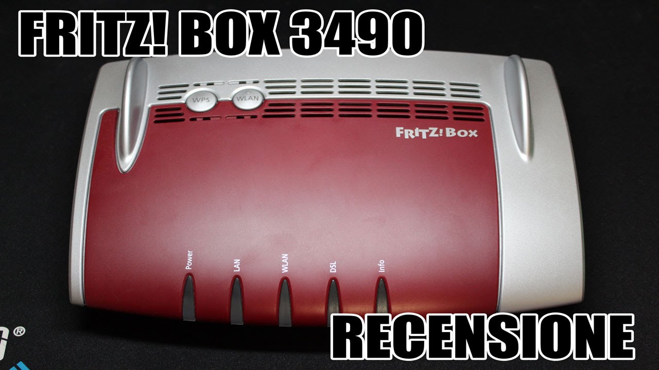 AVM FRITZ! Box 3490 - Modem Router Wireless Ottimo per il Gaming - RECENSIONE