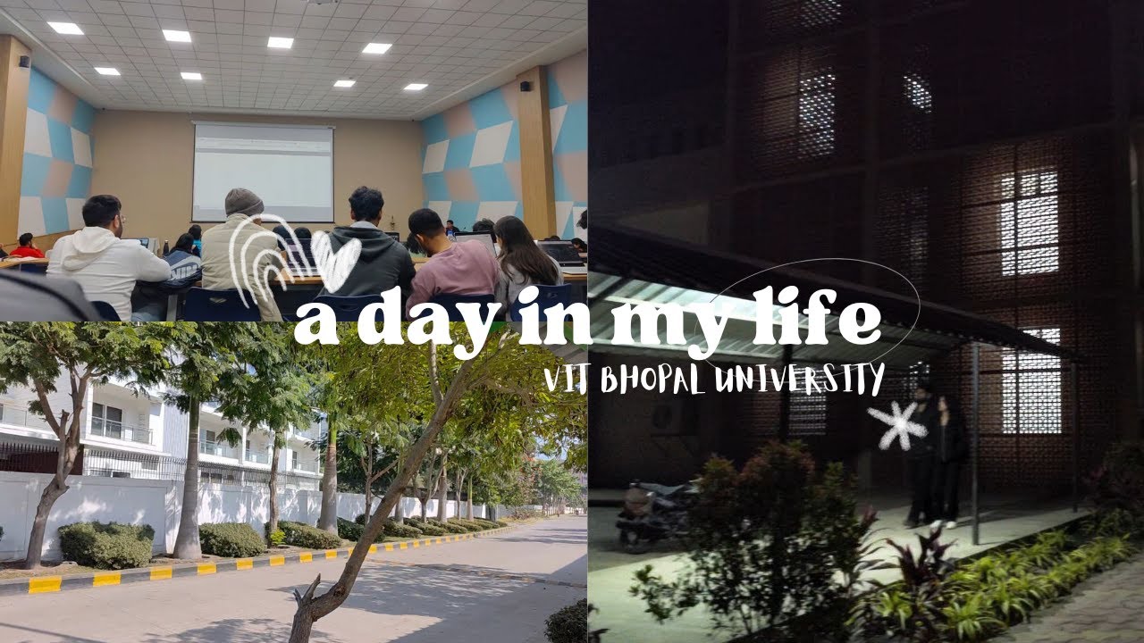 Один день из моей жизни✌️ | VIT BHOPAL VLOG-02
