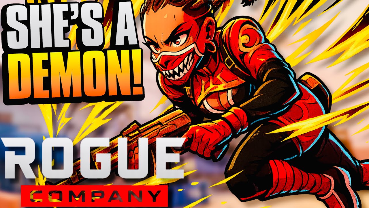 БЕЖАТЬ через лобби Rogue Company, играя за Лансера! АГРЕССИВНЫЙ геймплей