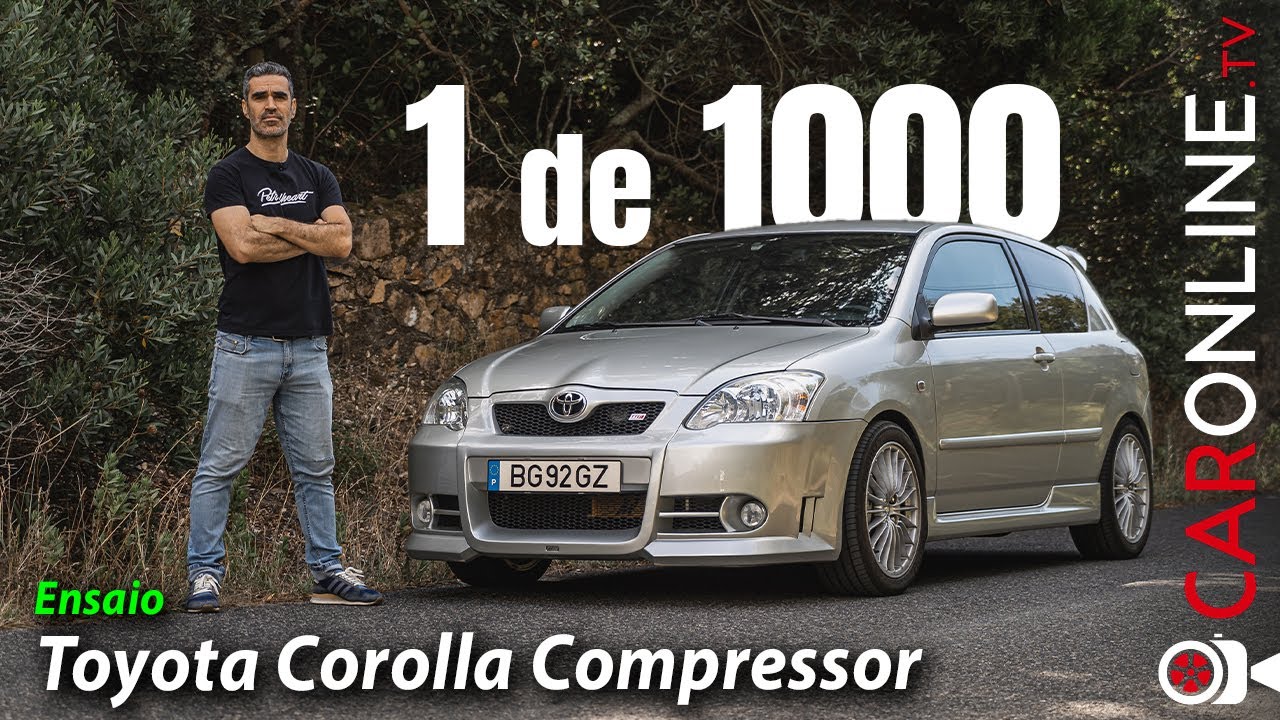 1 de 1000 | Sabias que o TOYOTA COROLLA TTE teve COMPRESSOR? [Review Portugal]