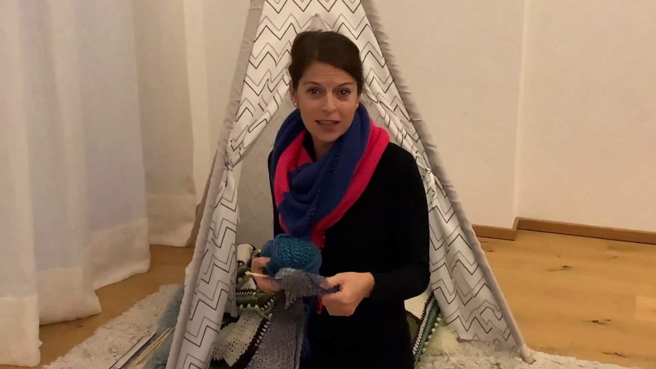 Projekt 14: Schal & Haube selber stricken &ndash; Anleitung  aus der Handarbeitsstube Resi Klein