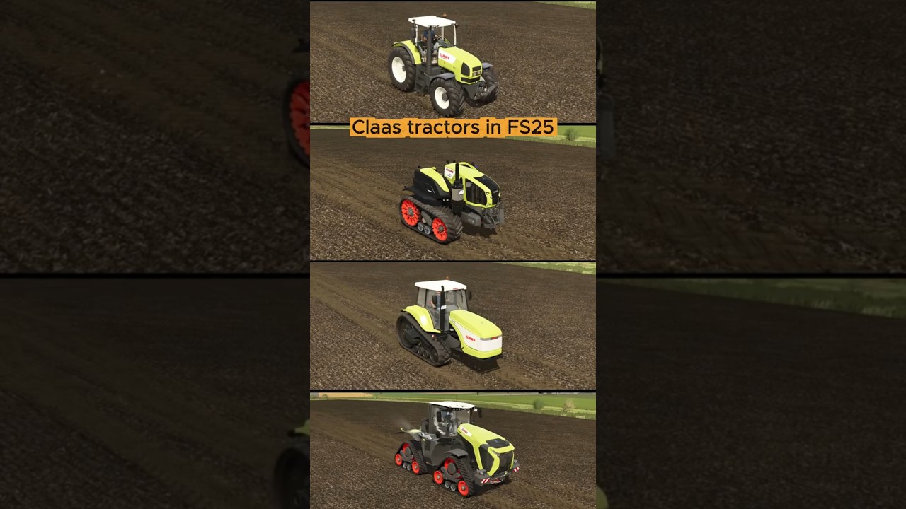Claas Tractors in Farming Simulator 25 🚜 