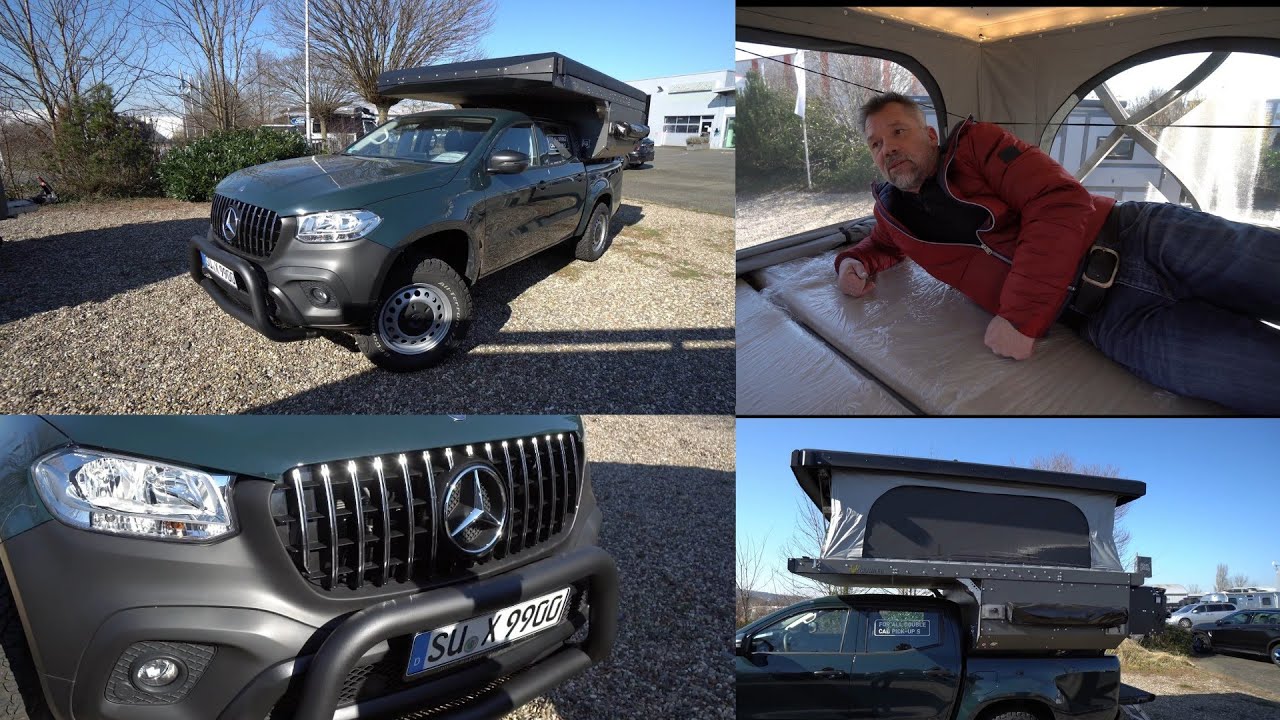 Crawler Anka 300 2023 nur 16.999,- €! Beispiel Offroad Wohnmobil 4x4 Mercedes Benz X220 4matic