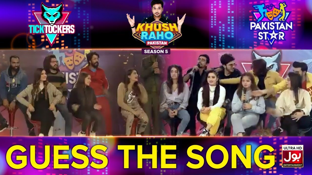 Guess The Song | Khush Raho Pakistan Season 5 | Tick Tockers Vs Pakistan Star | Faysal Quraishi