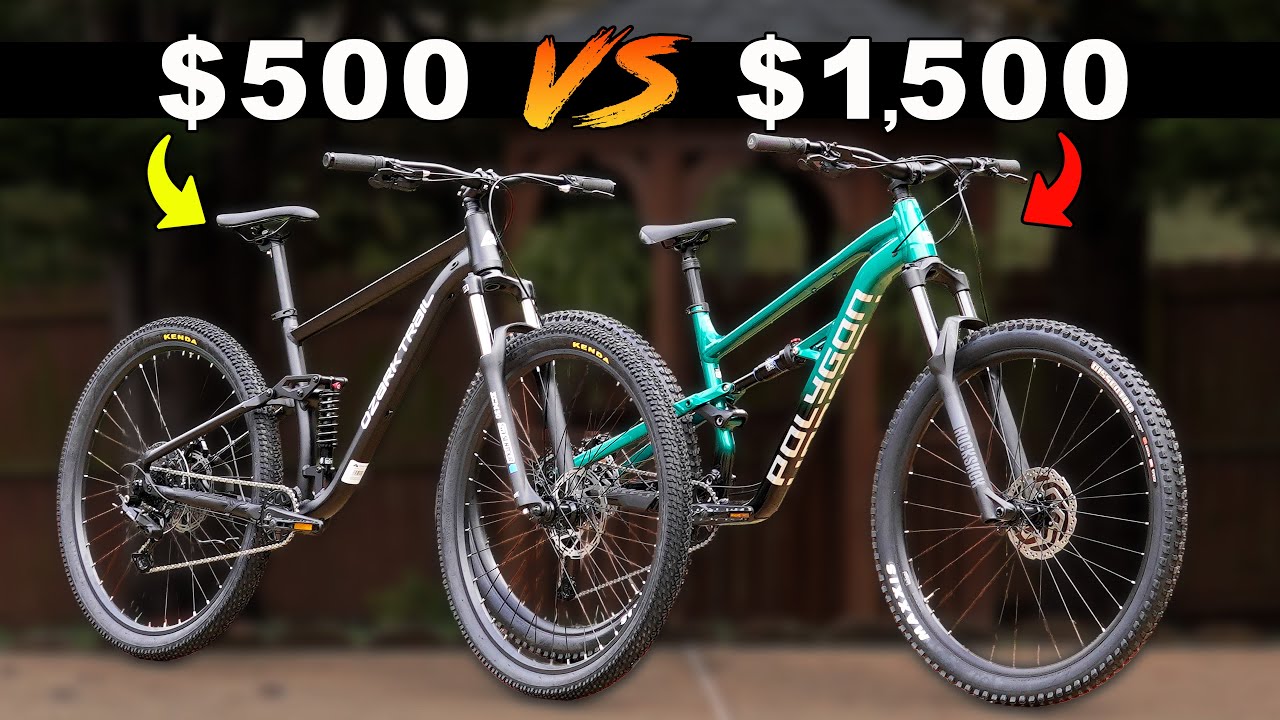 How Much Better is a $1,500 Polygon vs. $500 Walmart Bike