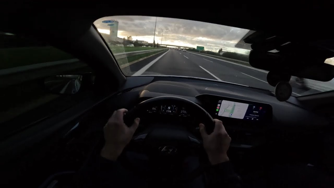 HYUNDAİ İ20N ŞEHİR İÇİ KARIŞIK ÇITIR GAZLAMA POV/POV DRIVE CITY