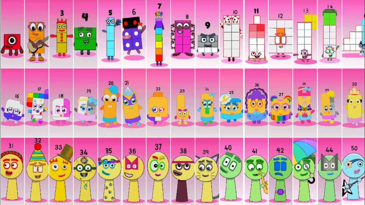 Incredibox Numberblocks 1 Vs 50 | Compilation Incredibox #sprunki#numberblocks #incredibox
