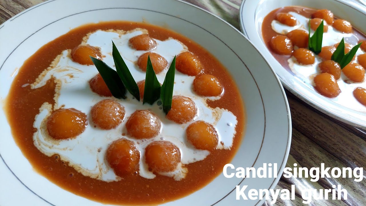 Bubur candil singkong