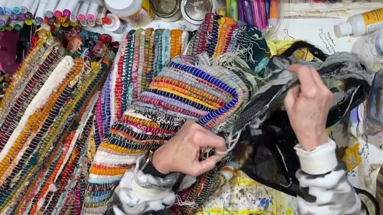 TAKING APART A CHINDI RUG