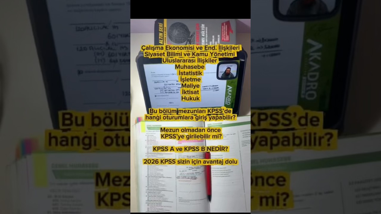 KPSS A ve B NEDİR? KİMLER HANGİSİ OTURUMA GİRER? &Uuml;NİVERSİTE OKURKEN KPSS&rsquo;YE GİRİLİR Mİ? #kpss #kpssa