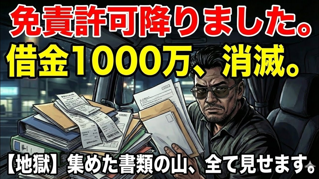 【自己破産】借金1000万が消えた日。地獄の「書類の山」と手続きの全記録を公開します。