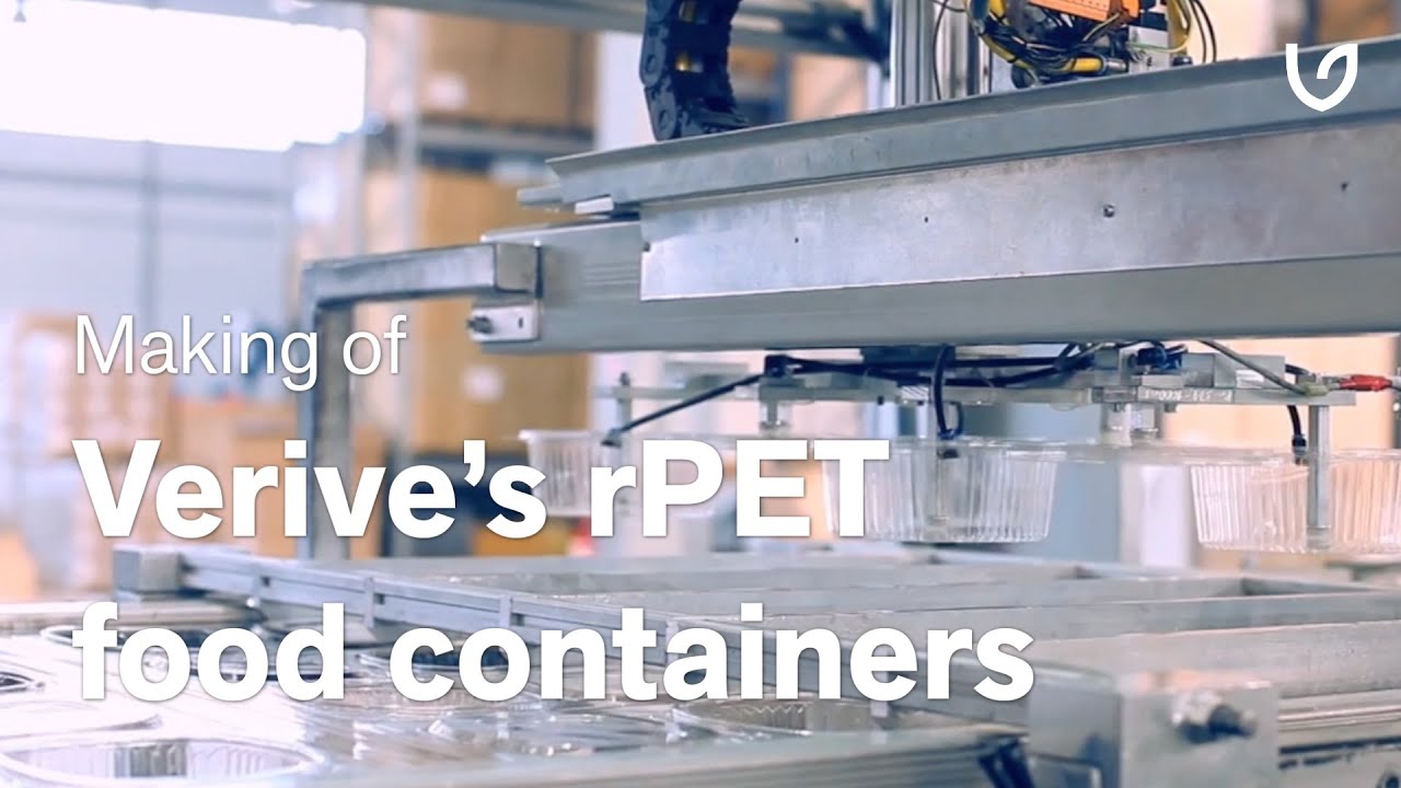 This is how our rPET containers are produced | Verive
