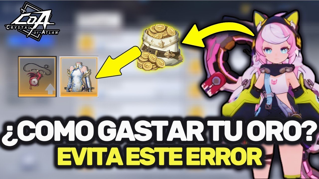💎ASÍ SE GASTA EL ORO! - FORMAS PARA OBTENER ITEM DORADO Y SKINS GRATIS F2P 🤑 | CRYSTAL OF ATLAN