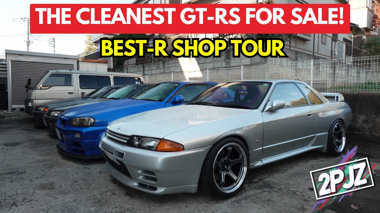 Самые чистые GT-R, продающиеся в Японии? (Best-R Tour)