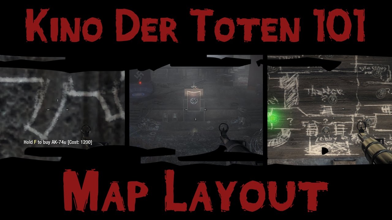 Zombies 101 :: Kino Der Toten 101 :: Map Layout, Perk Locations, Mystery Box Locations, Walkthrough