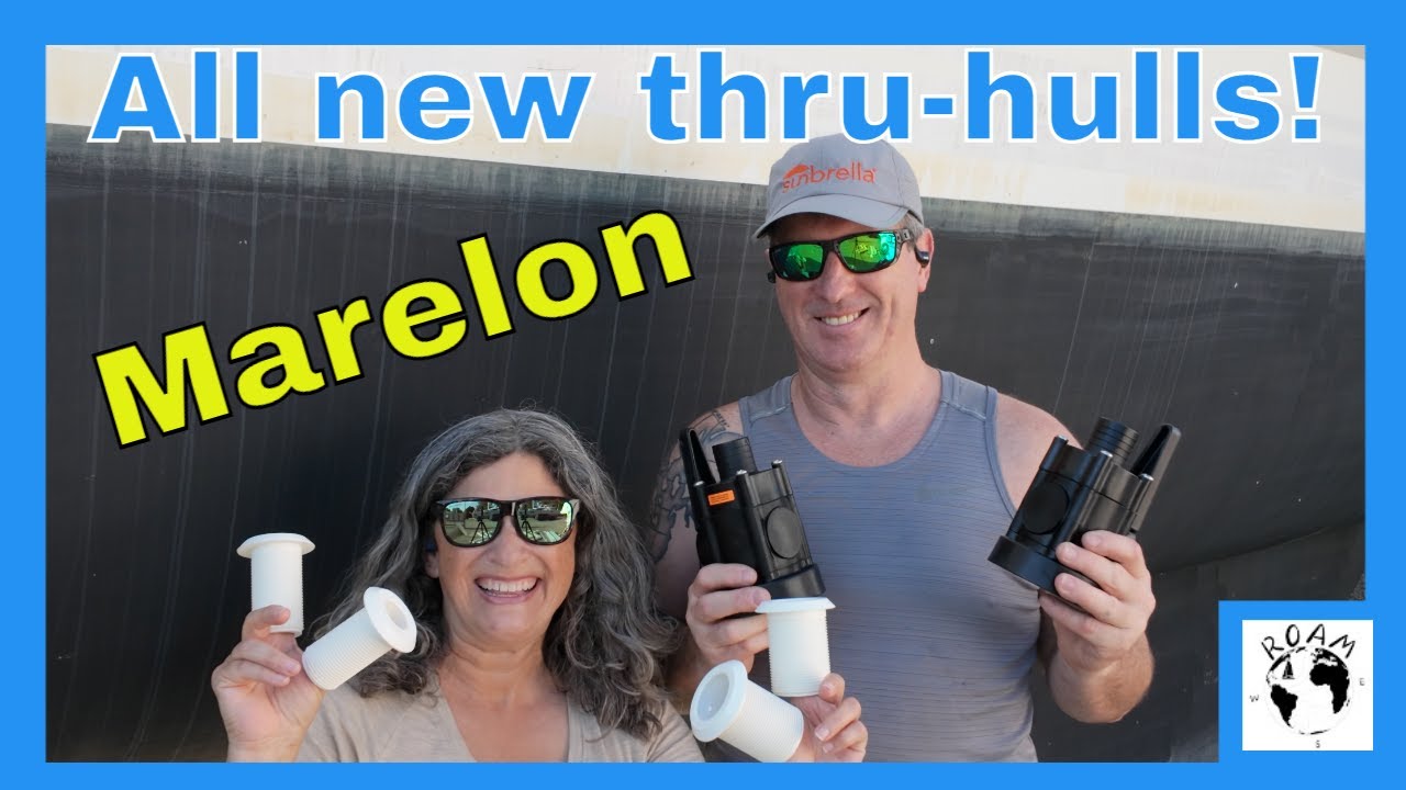 Replacing our thru-hulls and seacocks using custom tools! Episode 45. #catamaranrefit