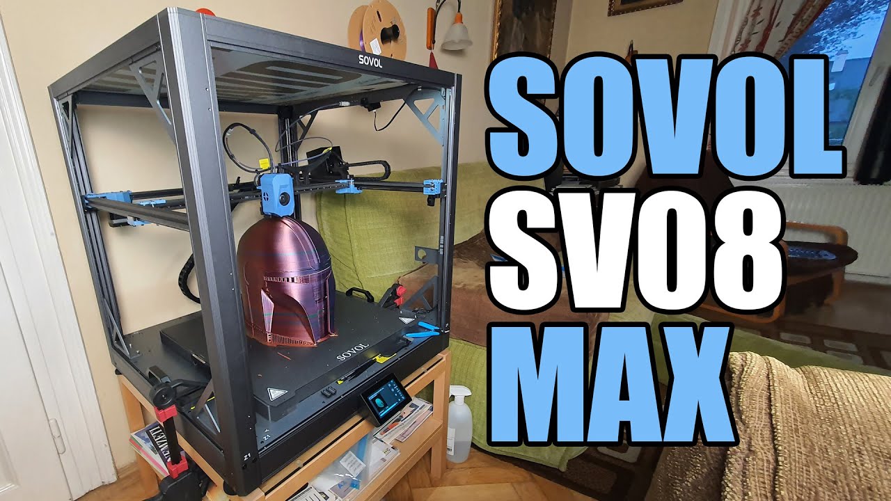 Sovol SV08 MAX: Они отправили эту бета-версию НЕ ТОМУ ютуберу? (Распаковка 500-мм и первый взгляд)
