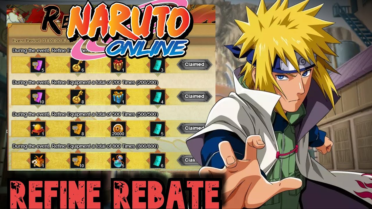 Naruto Online -🔥 Upgrading more equipments to lv10! 🔥[Refine Rebate]