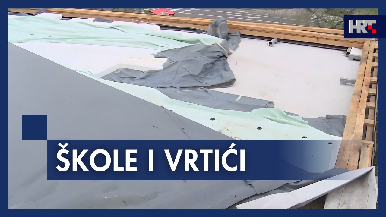 Nevrijeme u Zagrebu: 130 &scaron;kola i vrtića o&scaron;tećeno, sanacije u tijeku
