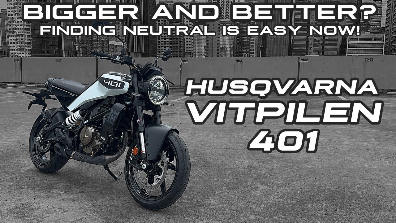 2025 Husqvarna Vitpilen 401 | Better gear box, same hot engine! [ENGLISH]