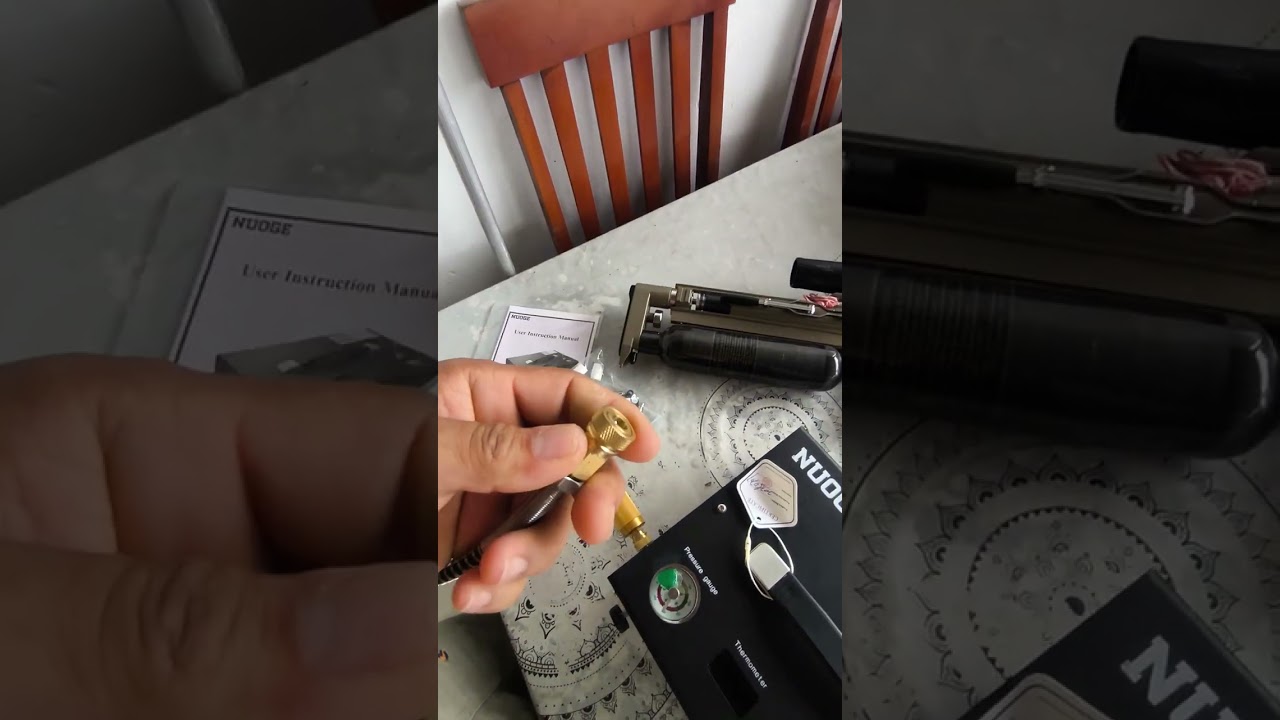 Compressor portátil NUOGE, dicas de como utilizar.