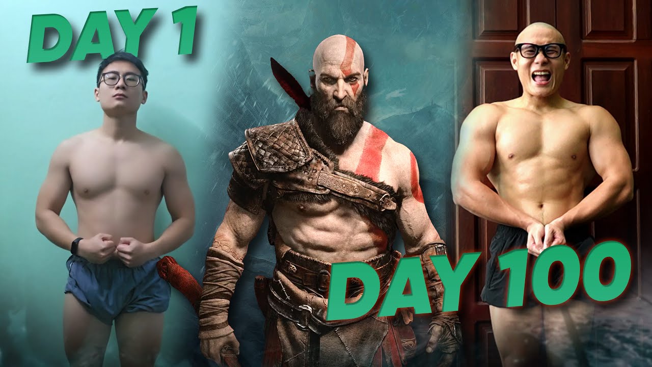 Tôi Tập Như KRATOS Trong 100 Ngày – God of Gym War và KẾT QUẢ SỐC | THẾ DÂN