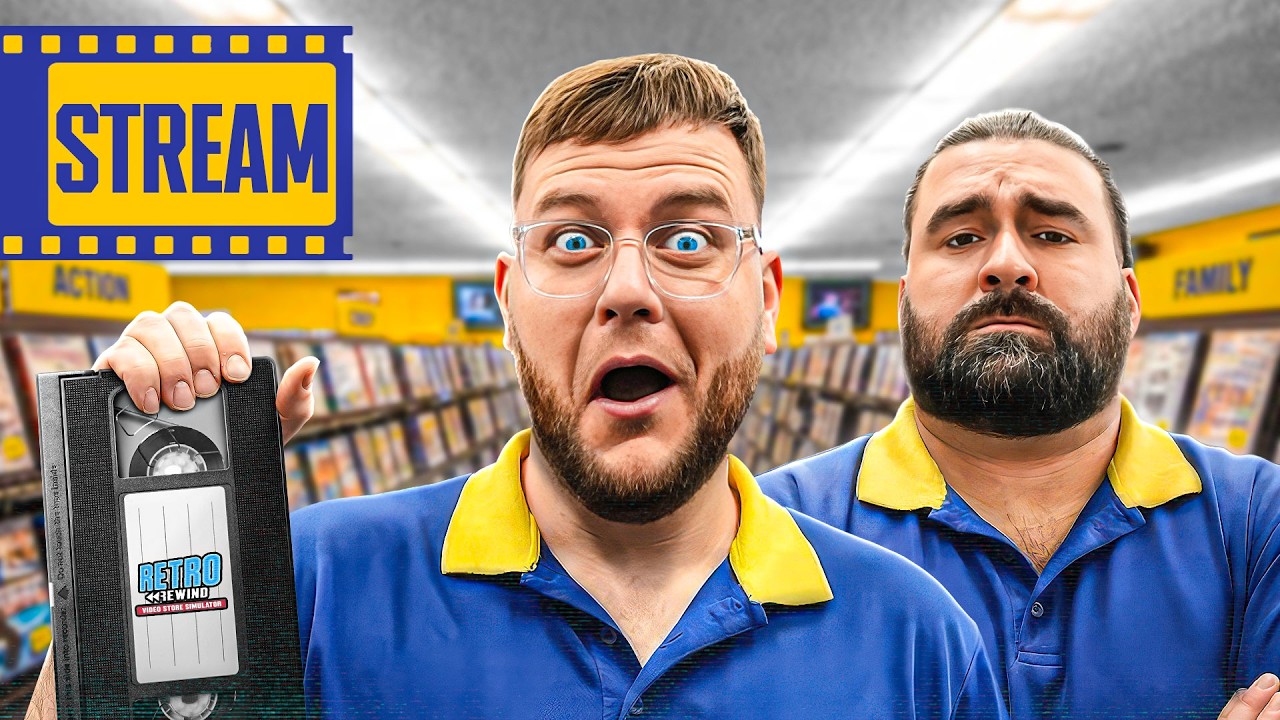 ZAC AND MAX BUILD VIDEO STORE EMPIRE