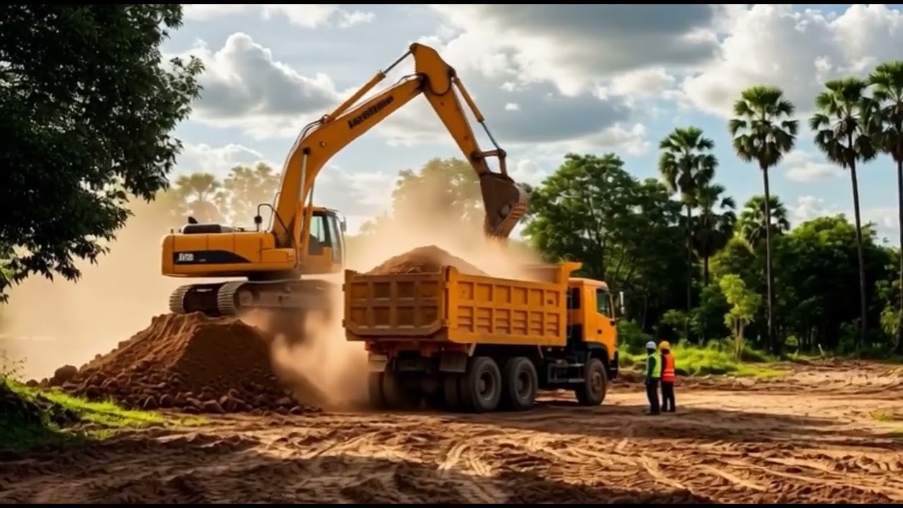 Earthmoving truck