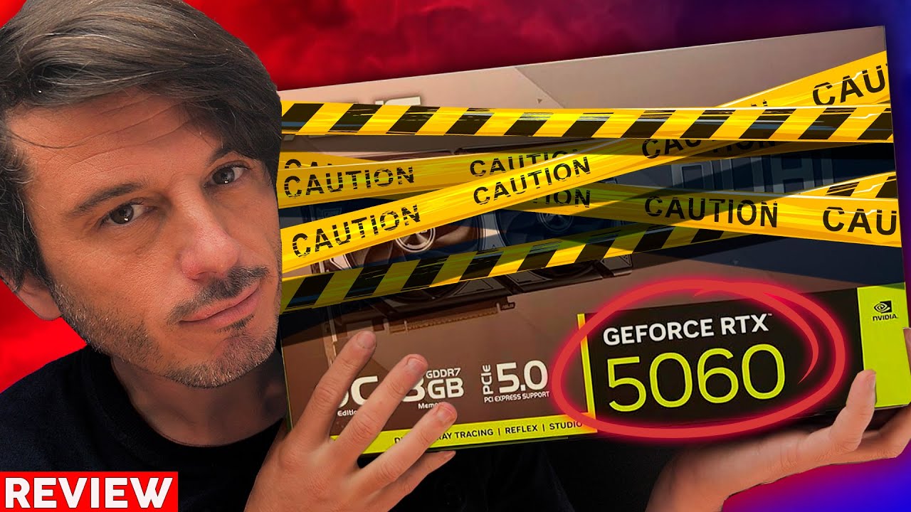RTX 5060: Todo lo que NVIDIA NO QUIERE que VEAS | Review + Pruebas REALES en Juegos