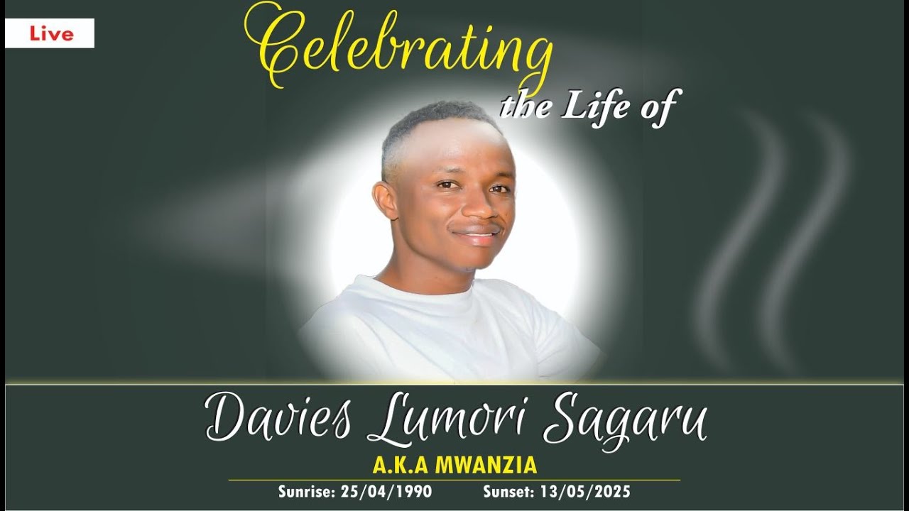 Live Stream of the Burial Mass of the Late Davies Lumori Sagaru in Miereni