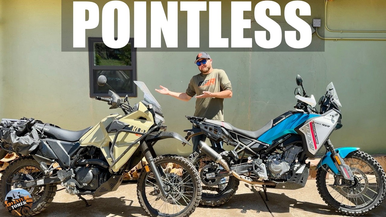 Kawasaki KLR650 Killer | CFMoto 450MT Ibex
