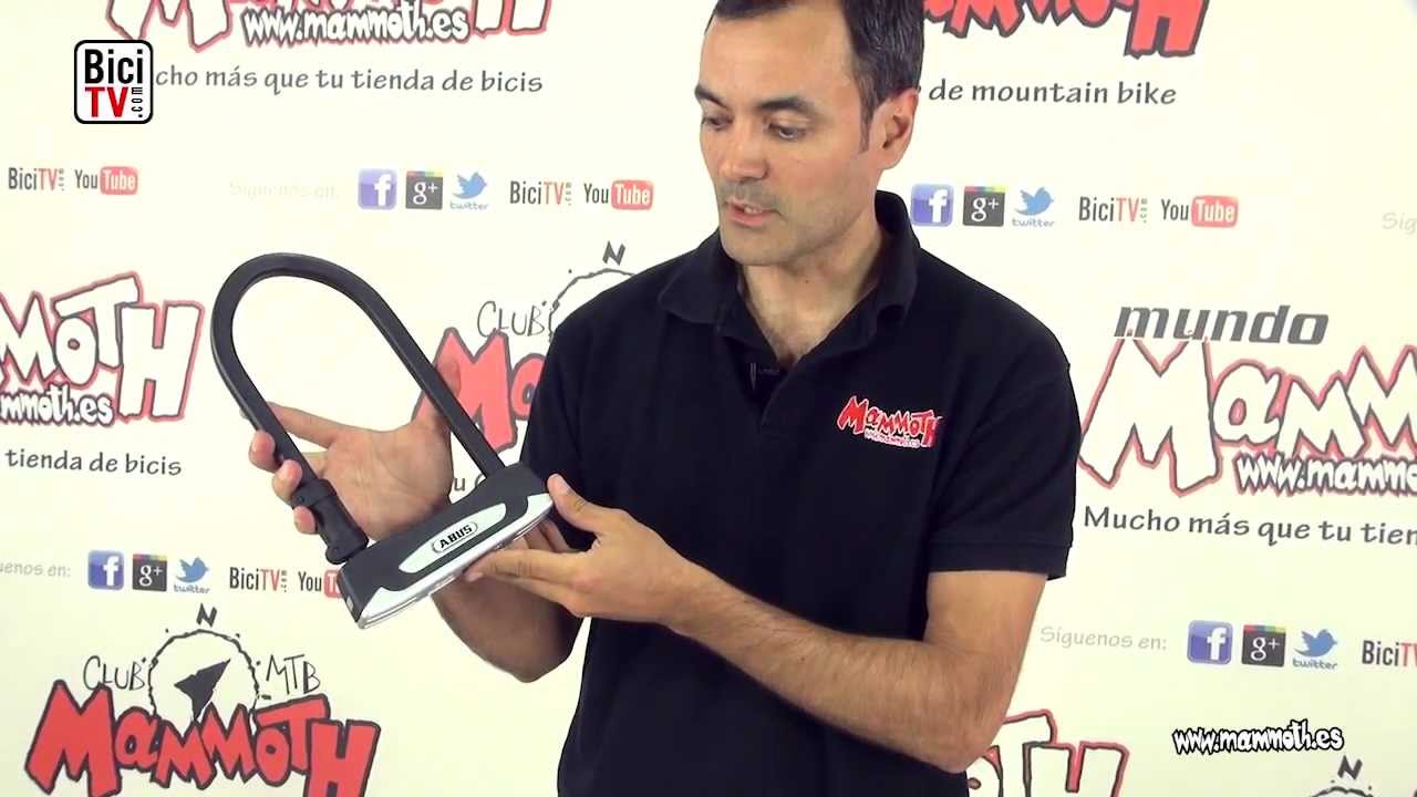 Como evitar que te roben la bicicleta. Antirrobo ABUS.