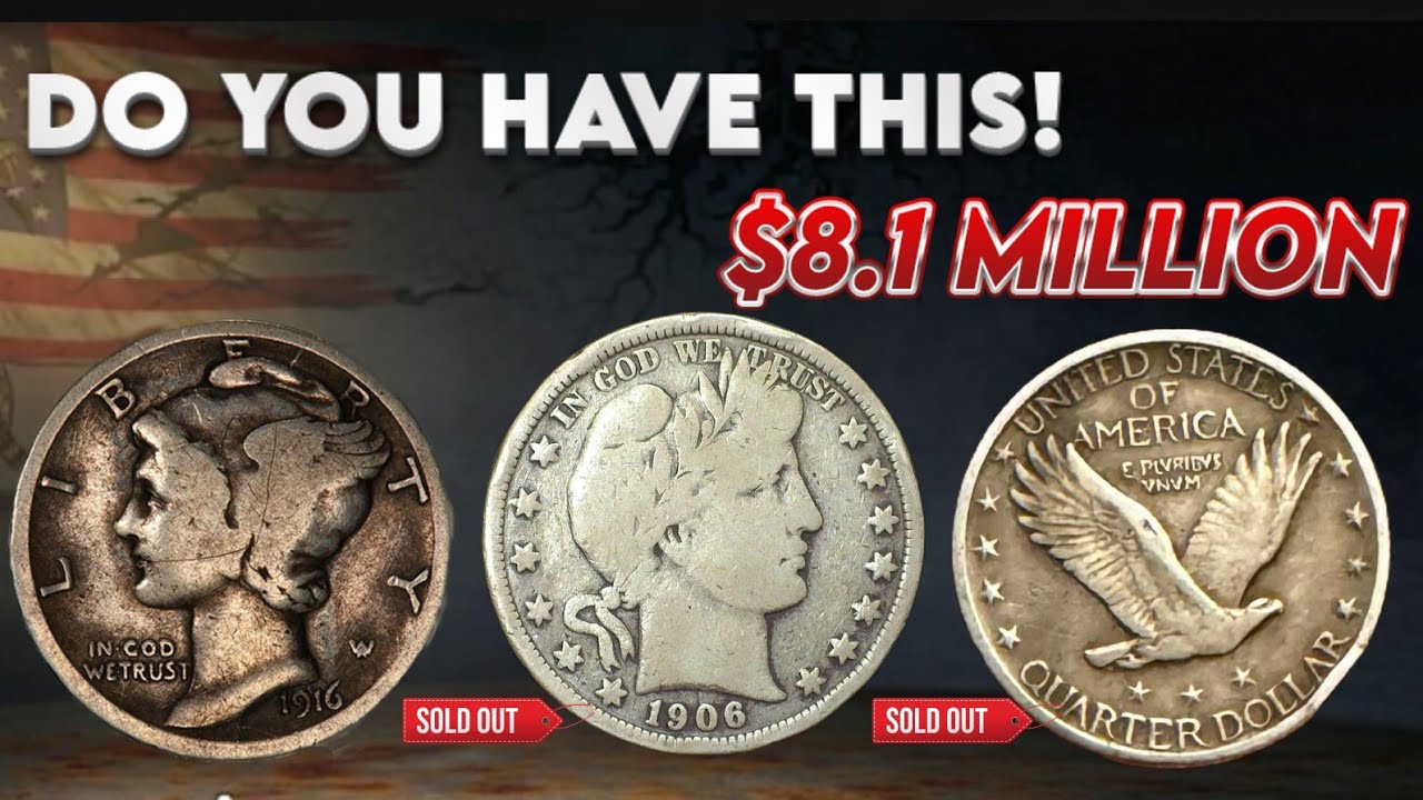 Top 3 Most Wanted Valuable USA Coins Quarter Half Dollar One Dollar Worth Big Money#valuablecoins 