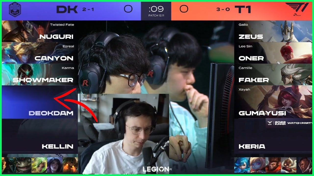 Caedrel Crazy Draft Predictions In DK VS T1
