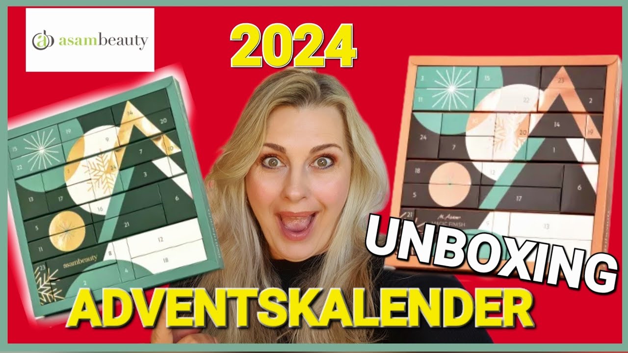 ASAMBEAUTY ADVENTSKALENDER UNBOXING 2024