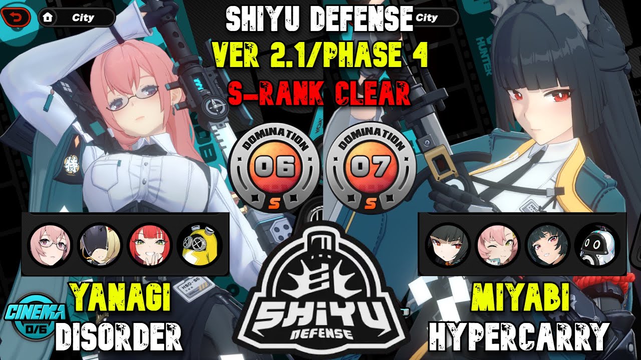 M0W0 Yanagi Disorder & M0W1 Miyabi Hypercarry | Shiyu Defense 2.1/Phase 4 | Zenless Zone Zero