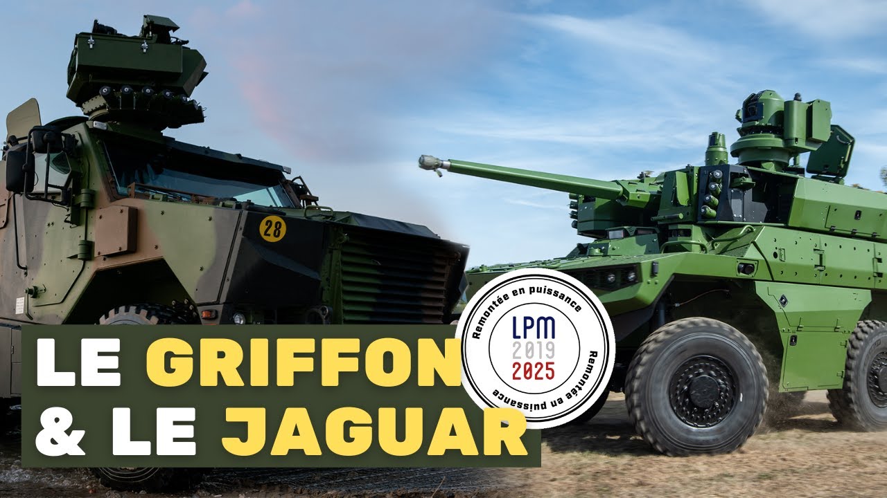 Le ministre de la Défense dévoile le GRIFFON et le JAGUAR
