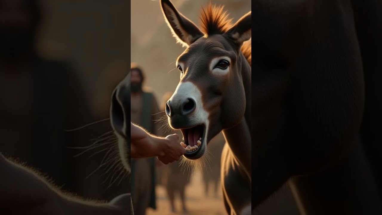 The Shocking Tale of Balaam and His Talking Donkey! #biblestories #bible #bibleverse