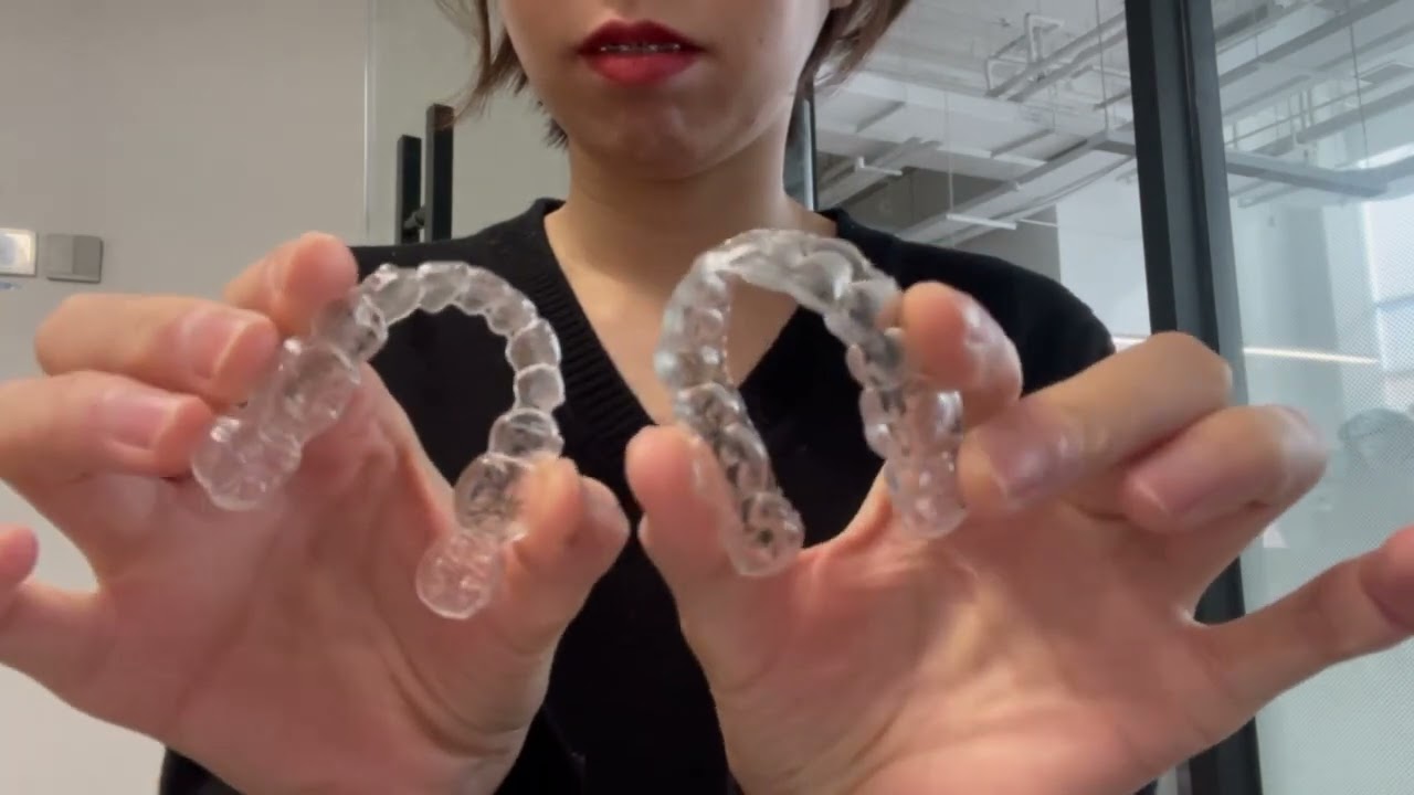 LuxCreo 3D Printed Clear Aligner vs Invisalign