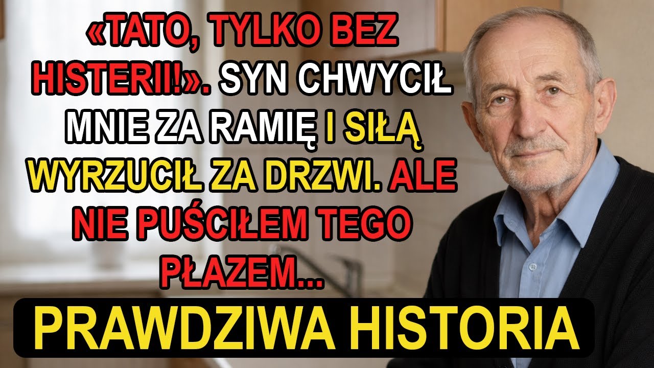 SYN WYRZUCIŁ OJCA NA BRUK. NIE PRZEWIDZIAŁ JEDNAK JEDNEGO...