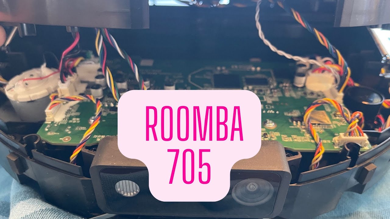 iRobot Roomba Max 705 - how to open - teardown