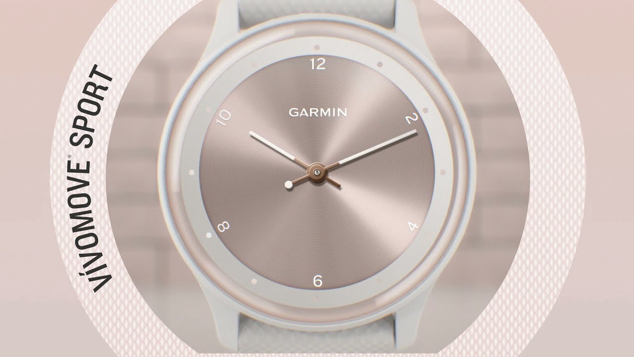 v&iacute;vomove Sport: a stylish hybrid smartwatch | Garmin