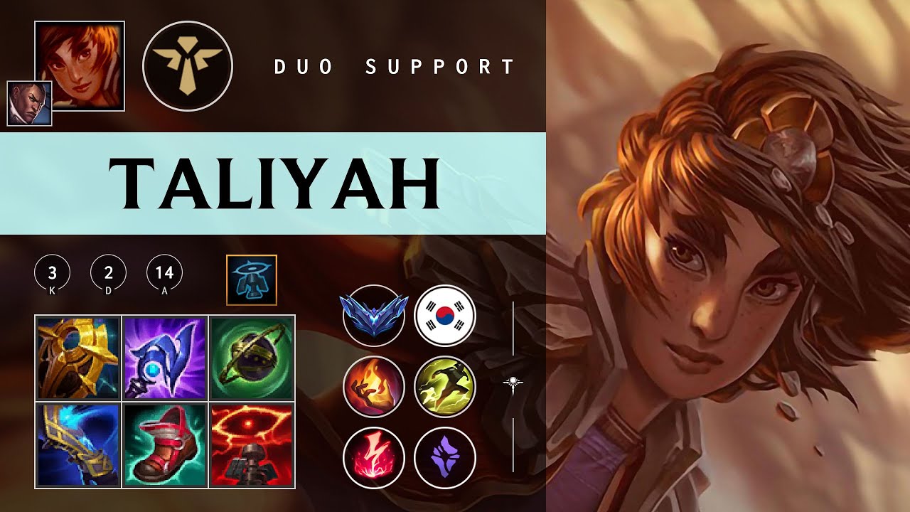 Taliyah Support vs Yuumi - KR Diamond Patch 26.01