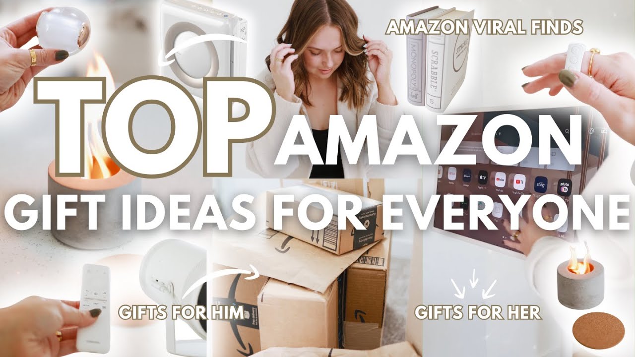 TOP AMAZON GIFT IDEAS *rapid fire*: gifts for him + gifts for her + gifts for everyone on your list