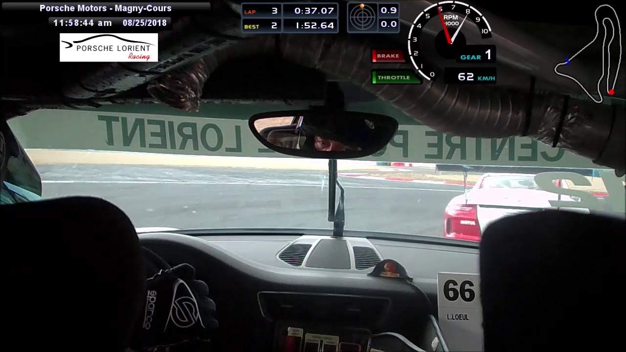 Course 1  Porsche 991 GT3 CUP Ludovic Loeul Magny Cours