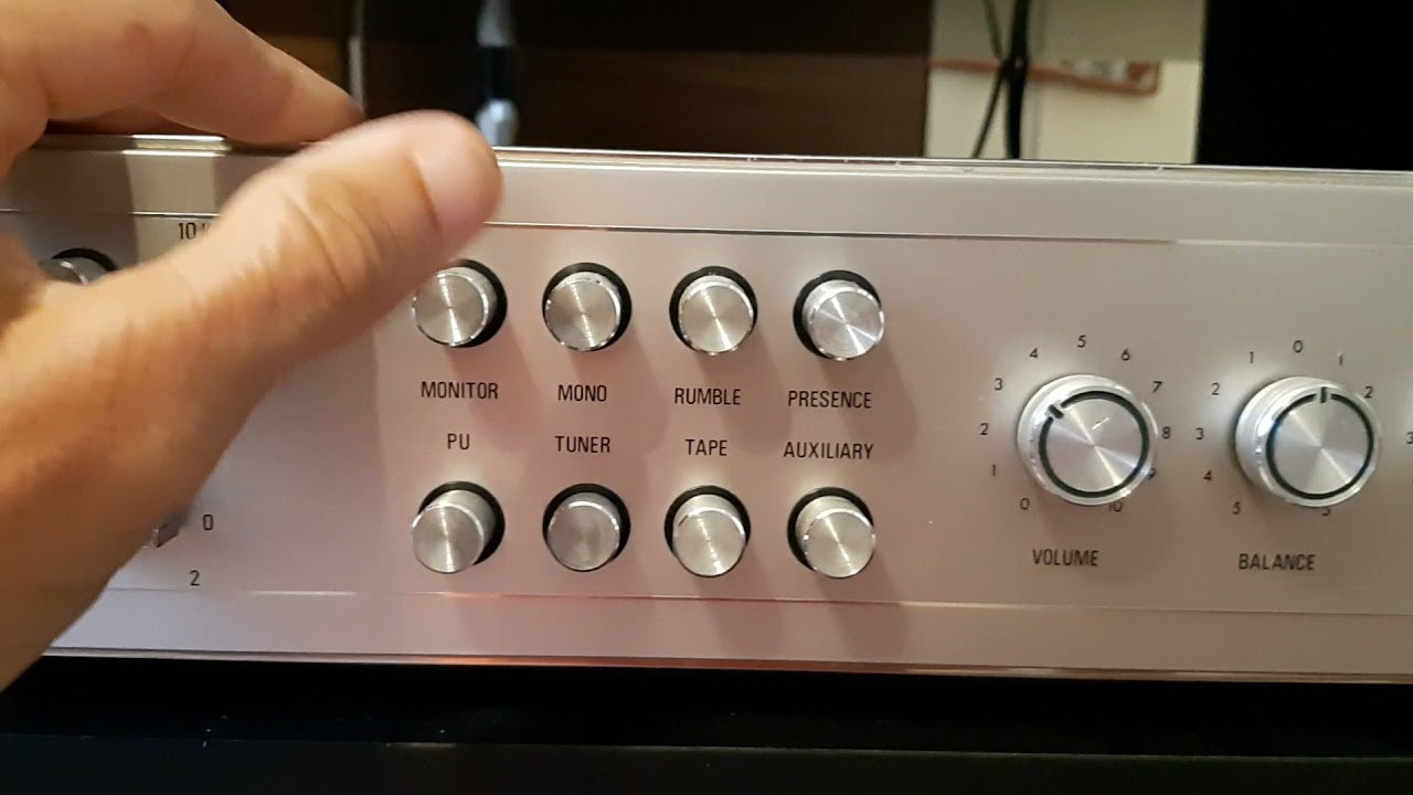 test Philips 591 hi fi vintage