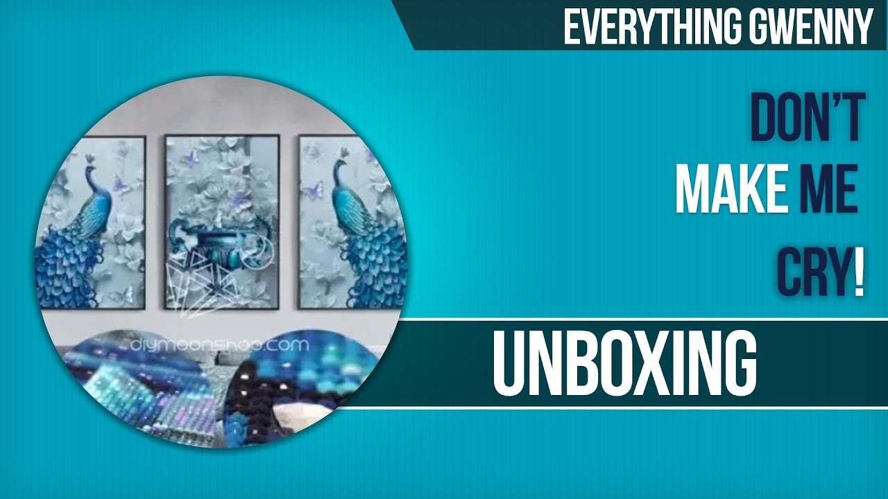 Diamond Painting Unboxing - DIYMOON Shop #3 (Custom Edition)